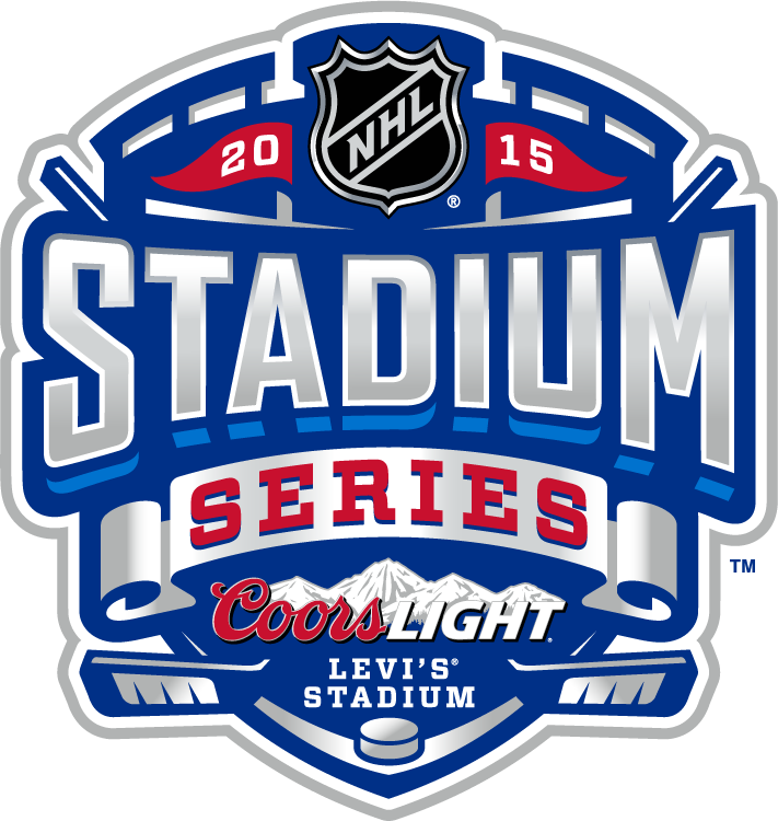 NHL Stadium Series 2015 Sponsored Logo iron on transfers for clothing
